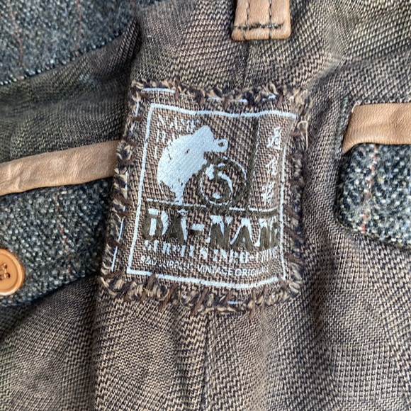 COPY - Da nang wool pants with herringbone stripe - Picture 8 of 8